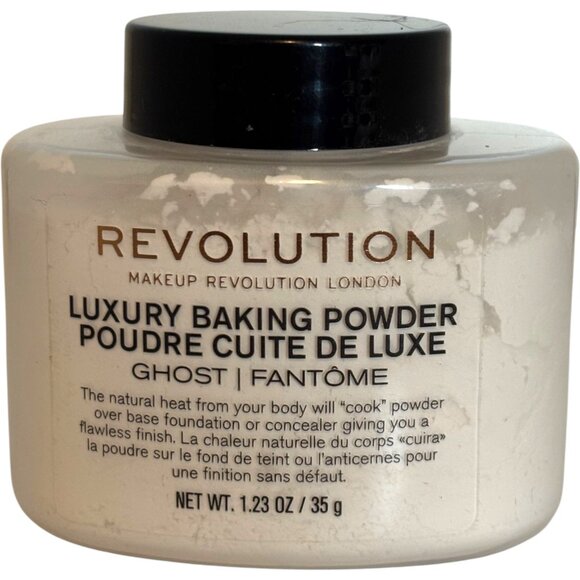 Makeup Revolution Luxury Baking Powder -Ghost - 1.23 oz - New NWOB - Picture 1 of 3